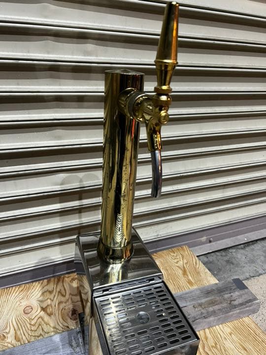 業務用 ビールサーバー ドラフトタワー 生ビールタワー ゴールド