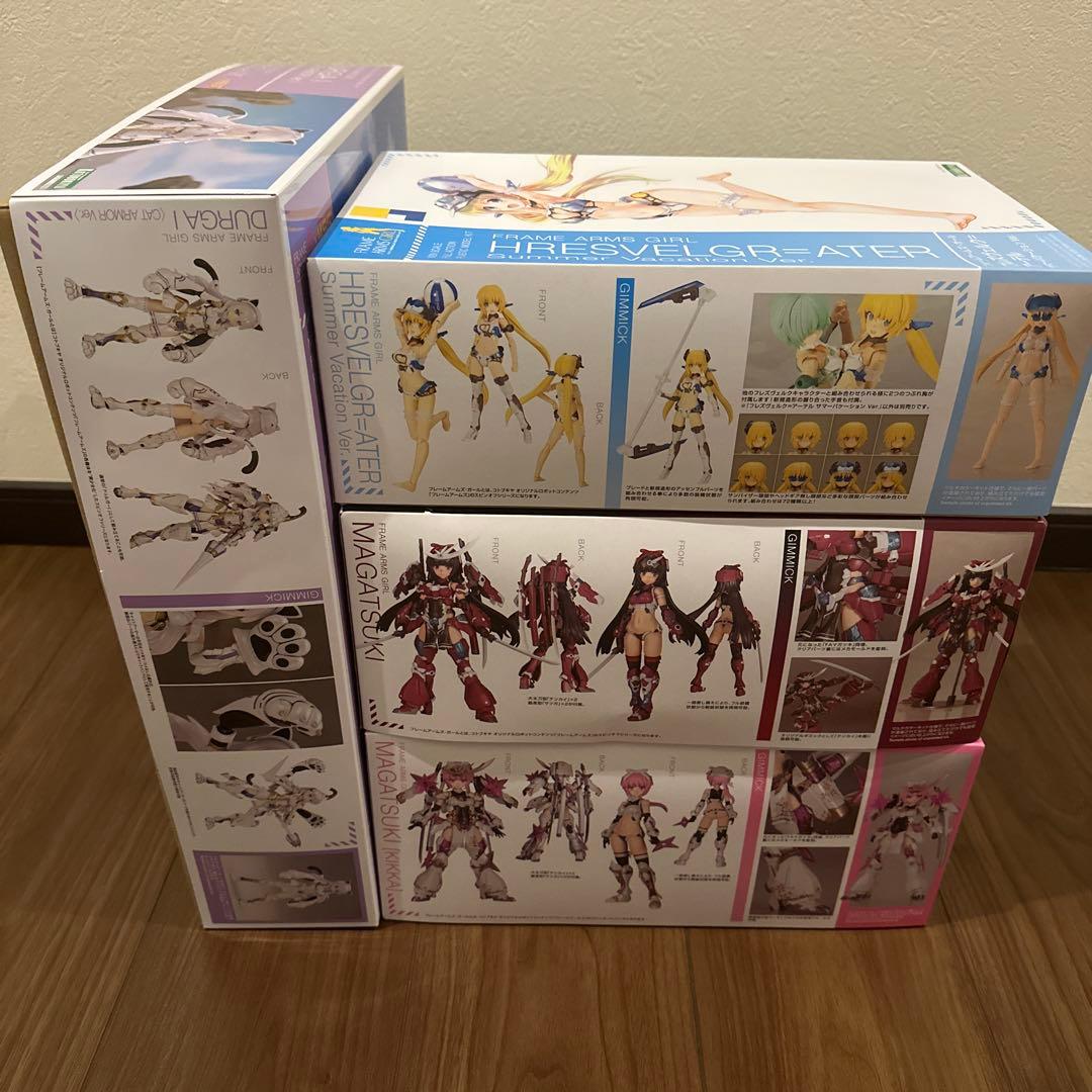 フレームアームズ・ガール ドゥルガーI 、マガツキ、フレズヴェルク