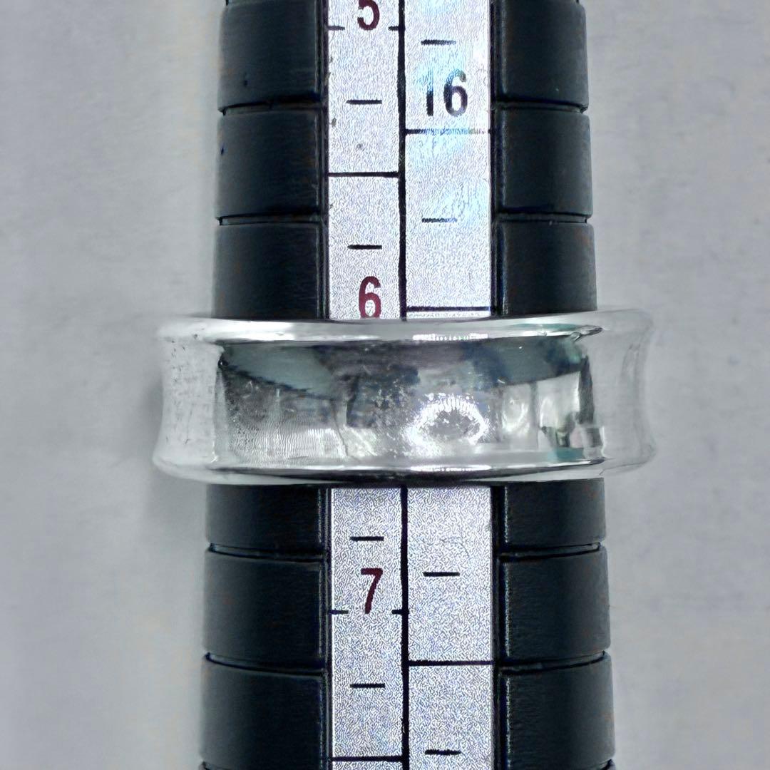 【極美品】ティファニー　13号　ナロー　リング　1837　シルバー