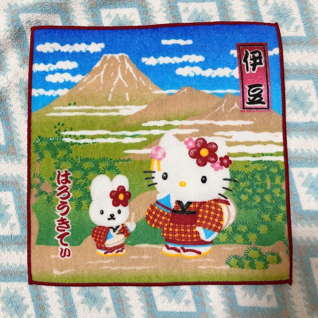 ハローキティ ご当地タオル まとめ売り 83枚！