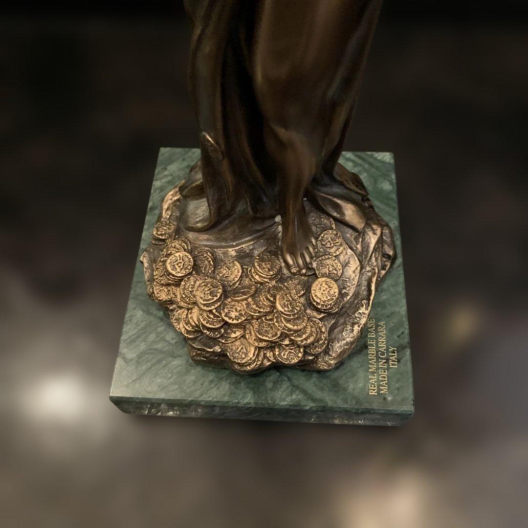 幸運の女神 ブロンズ製女性像 IM-15 - メルカリ