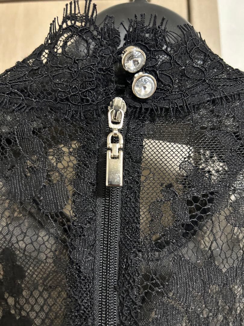 【美品】アンディ　レースドレス　ブラック