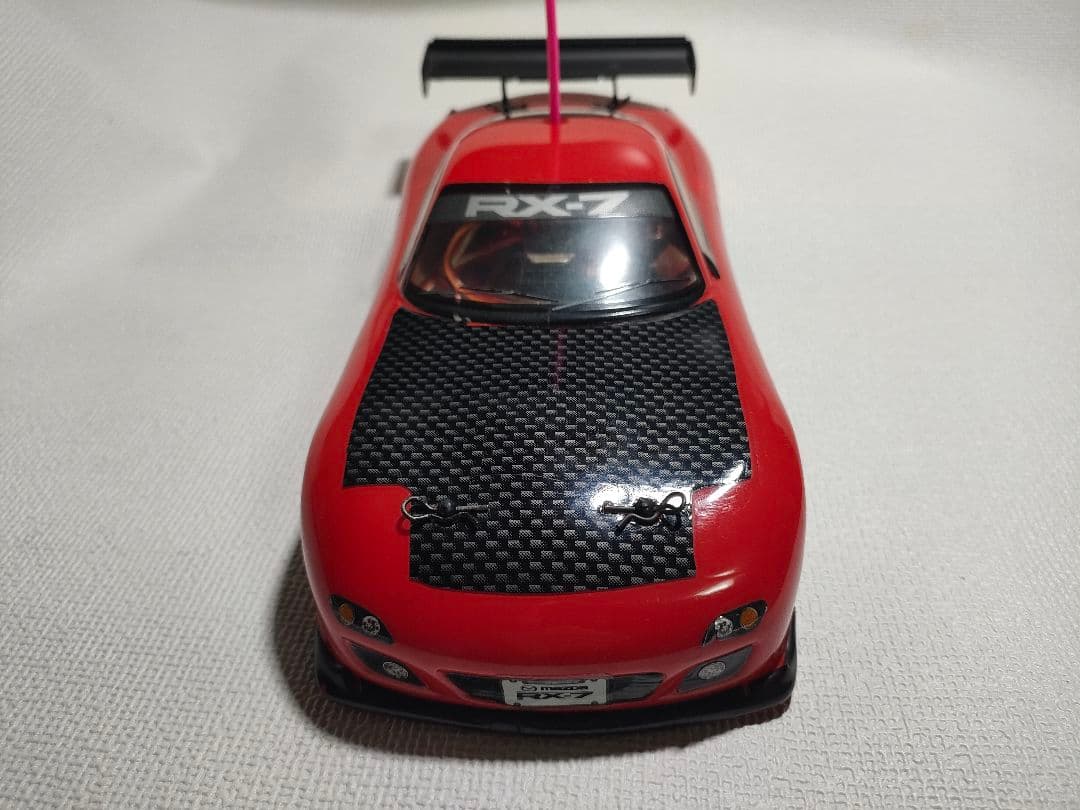 HPI マイクロRS4 1/18RCベルトドライブ4駆 メカ組込　マツダ RX7