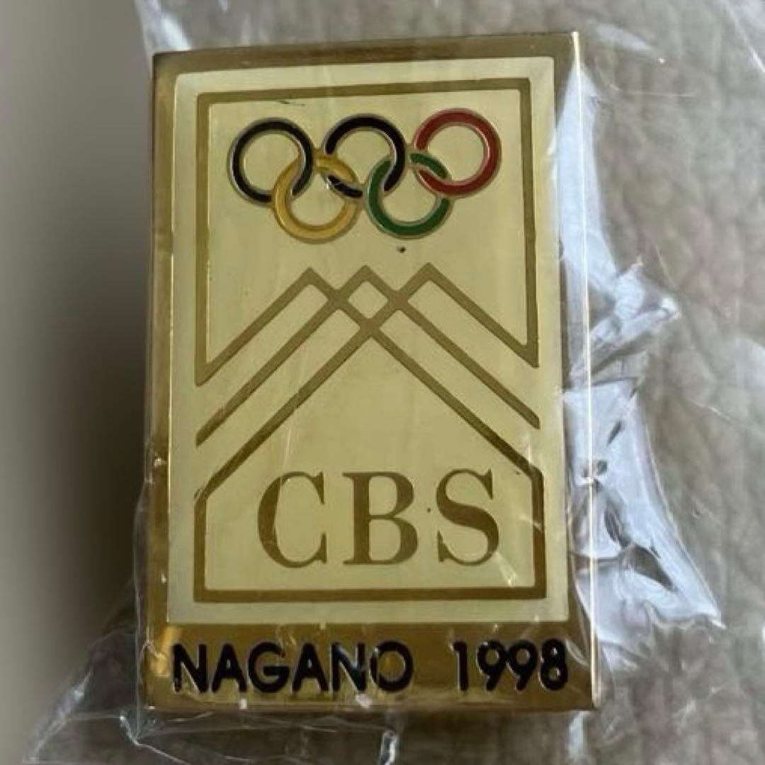 未開封】1998年長野オリンピック冬季大会 CBSピンバッジ - メルカリ