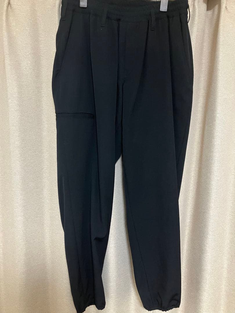 18AW YOHJI YAMAMOTO REGULATION ウールギャバパンツ YOHJI YAMAMOTO