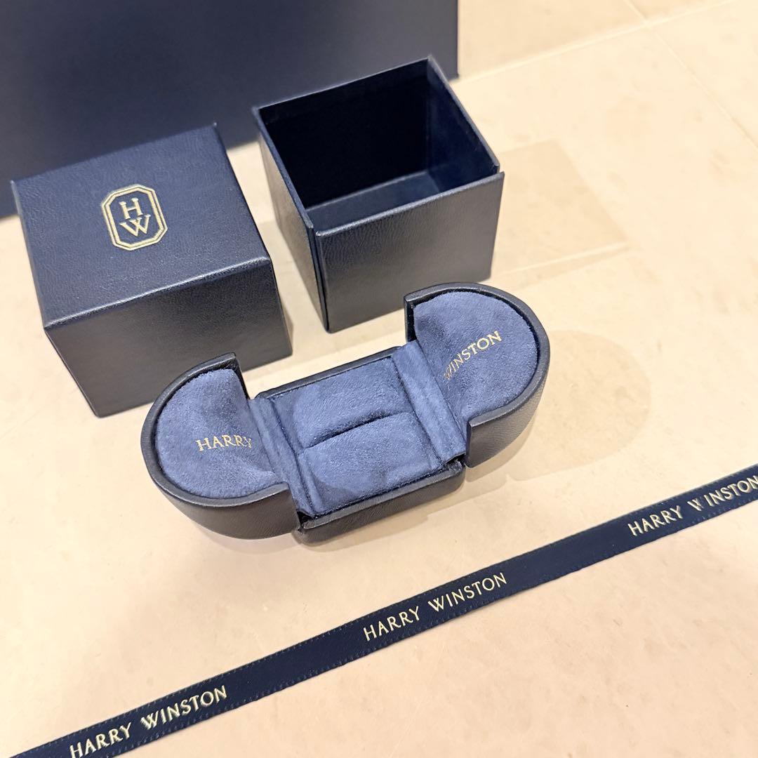 HARRY WINSTON 婚約指輪 リングケース ショッパー ギフトセット
