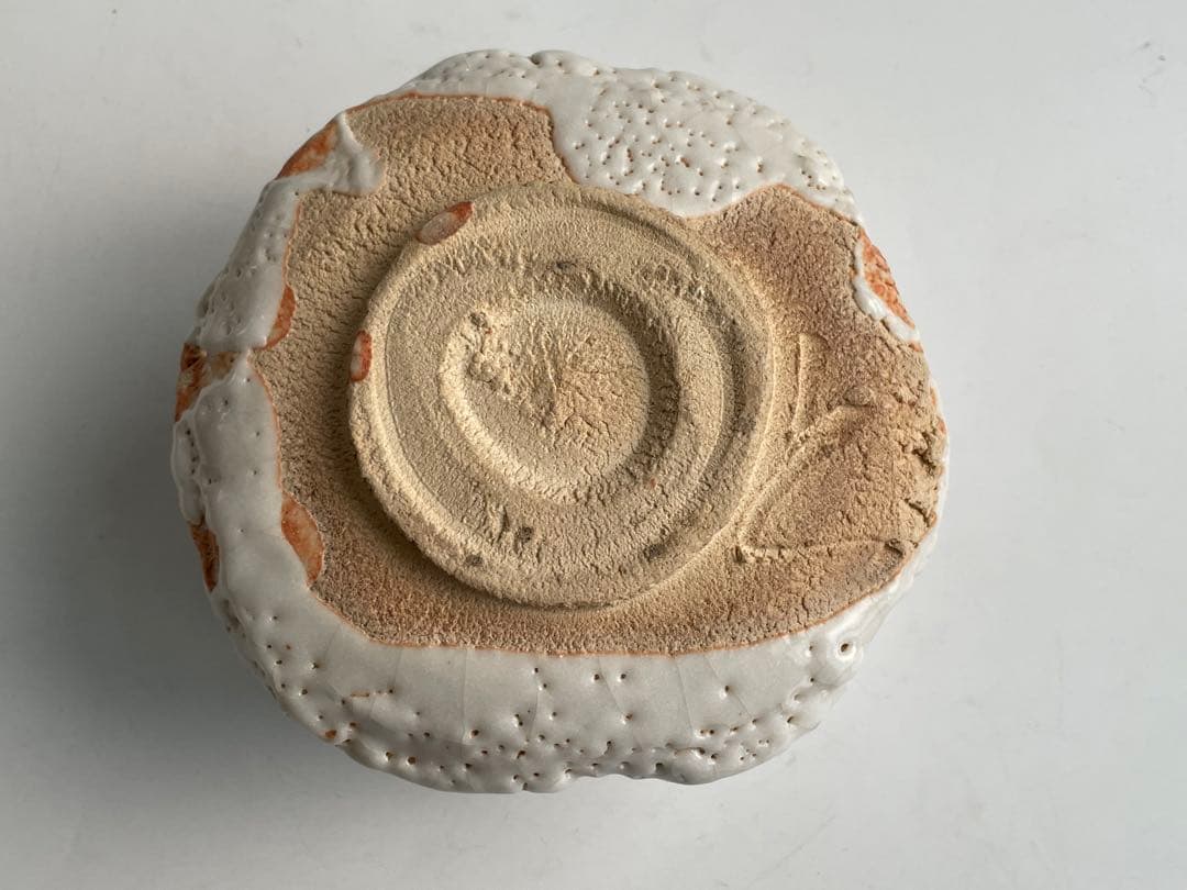 陶芸家若尾利貞志野茶碗志埜茶盌志野焼美濃焼共箱茶道具