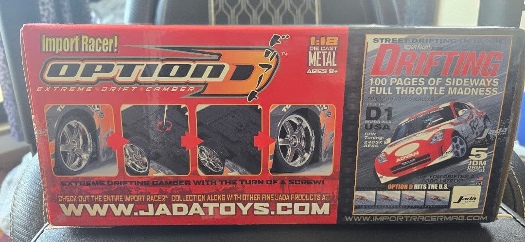 ミニカー Jada Toys Nissan Option D RSR Z33 1/18