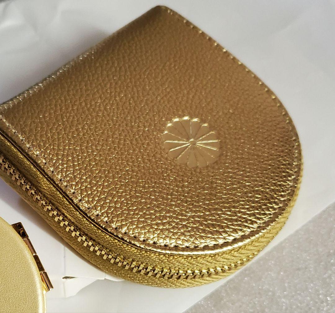 【最安値❗】皇居　財布　ゴールド ケース