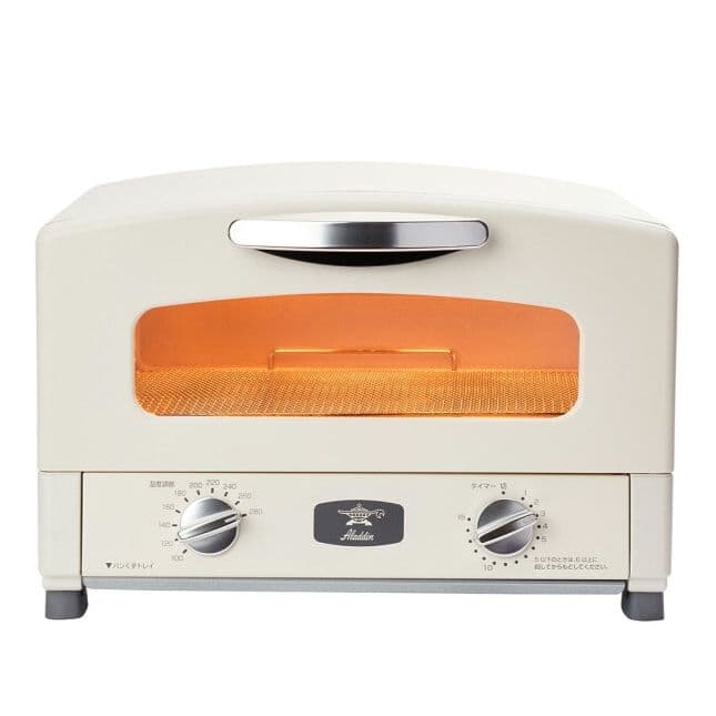 新品未開封 Aladdin グラファイトトースター 白 AET-GS13C(W) アラジン（Aladdin） グラファイトトースター AETGC13C AET-GS13C 2枚
