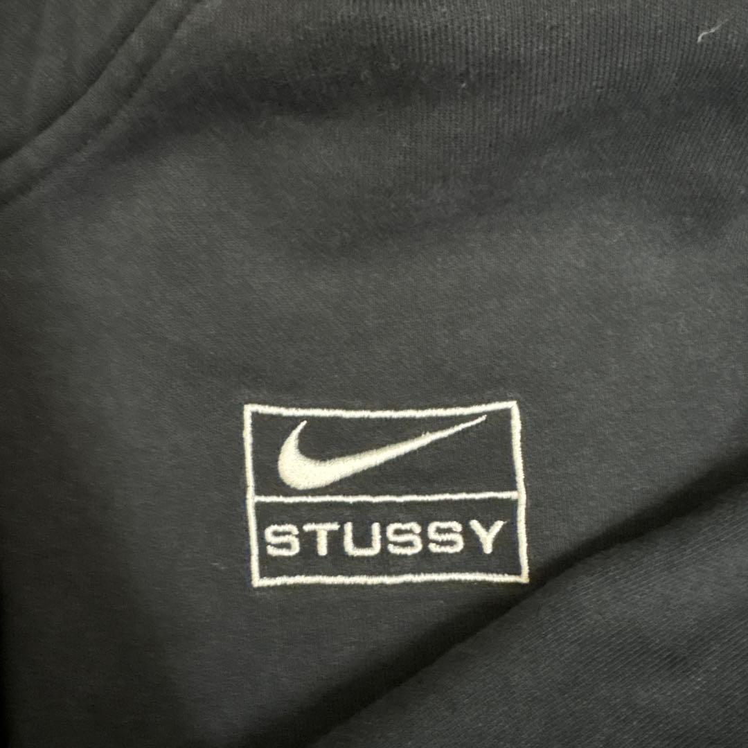 Nike x Stussy ブラック パーカー XL