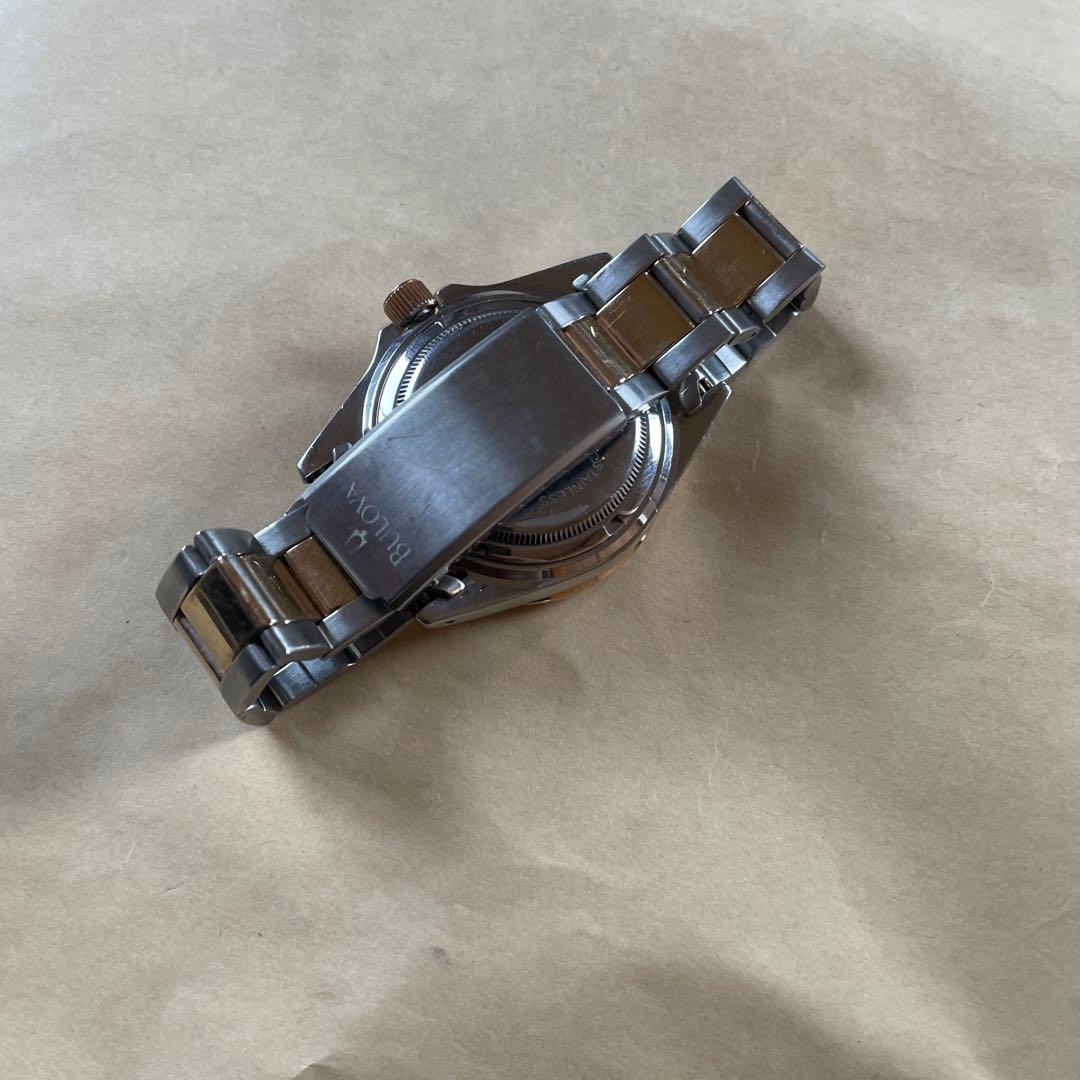 キ*ス様 中古メンズ ブローバ BULOVA ブランド 自動巻き腕時計