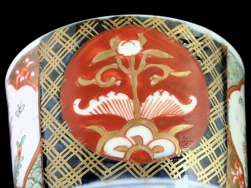 古伊万里 色絵 花に蝶の図 蕎麦猪口 B096AS-CSs - メルカリ