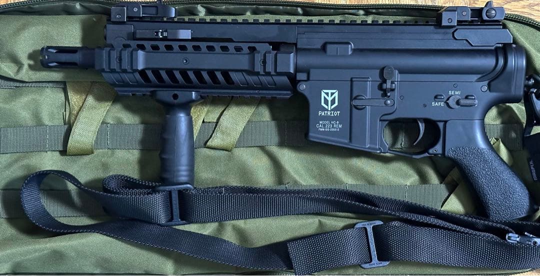 東京マルイ M4 PATRIOT HC 電動ガン+α(ライフルバッグ等) レビュー】マルイ M4パトリオットHC — ハイサイクルの実力を実射