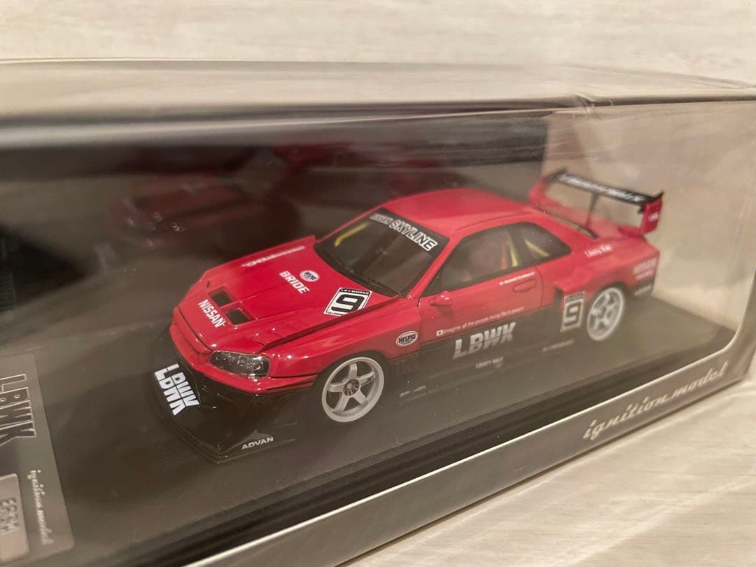 1/43 ig イグニッションモデル スカイライン ER34 スーパーシルエット