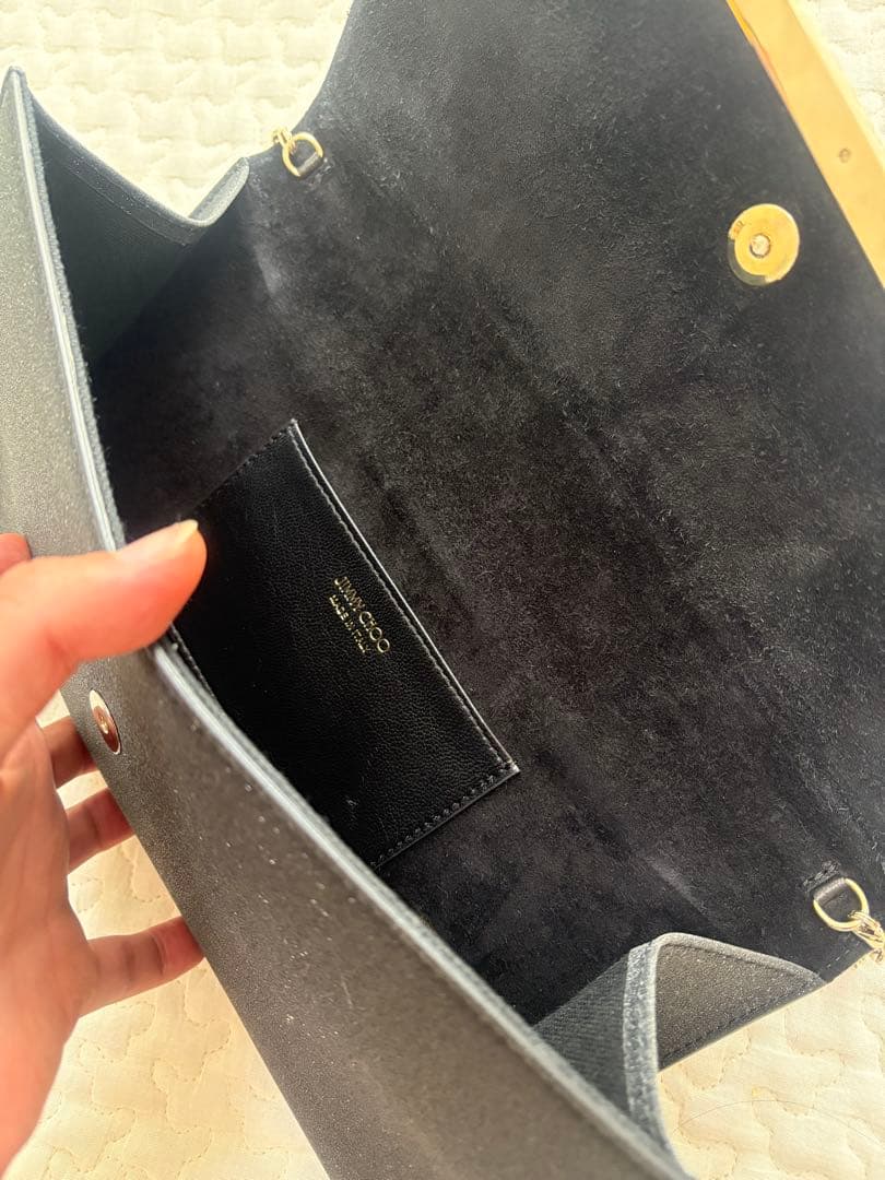 JIMMYCHOOジミーチュウ　ERICA クラッチバッグ　チェーンバッグ