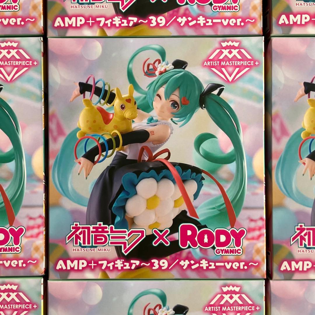 【36個セット】初音ミク×RODY AMP+39 フィギュア サンキューver.