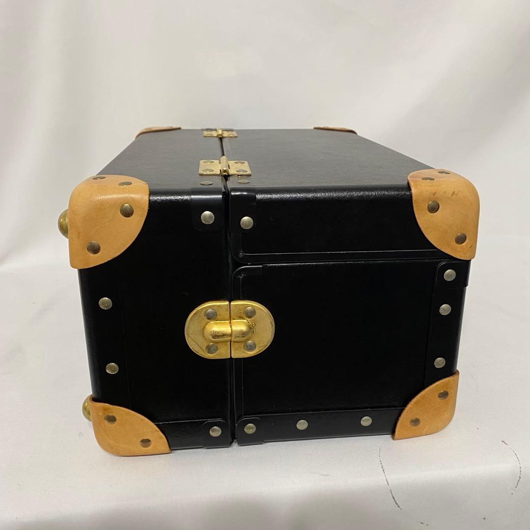 安達紙器工業 タイムボイジャー コレクションバッグ Ｍ ブラック