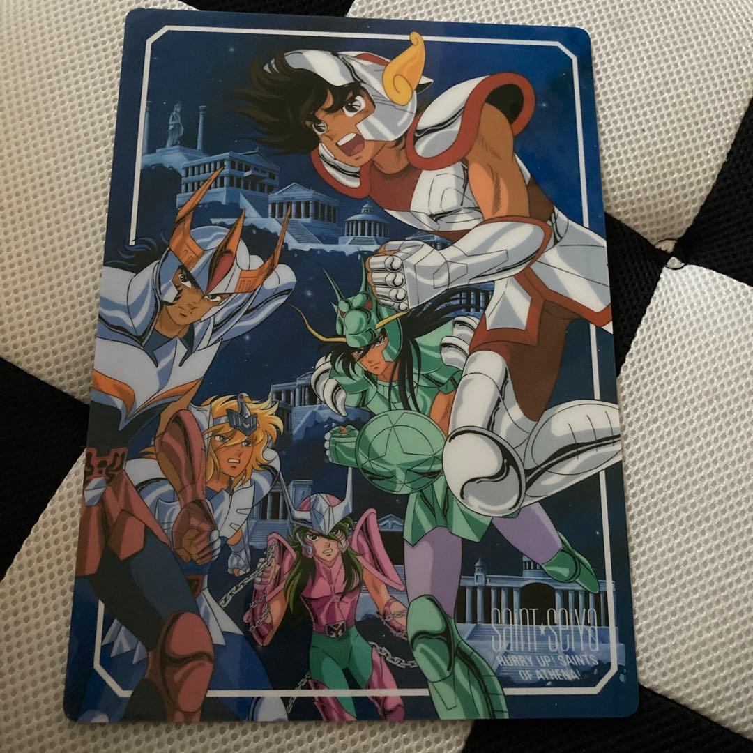 聖闘士星矢 下敷き レトロ セイカノート 当時物 昭和アニメ 正規品