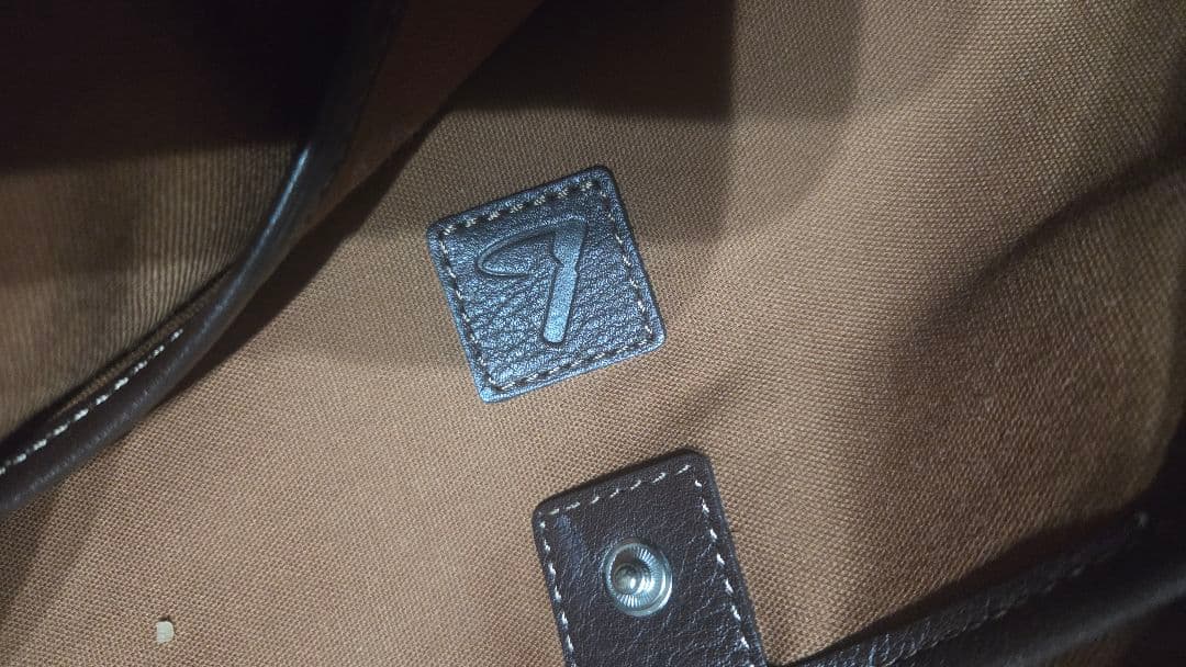 土屋鞄製造所　トーンオイル　ヌメショルダー　ダークブラウン