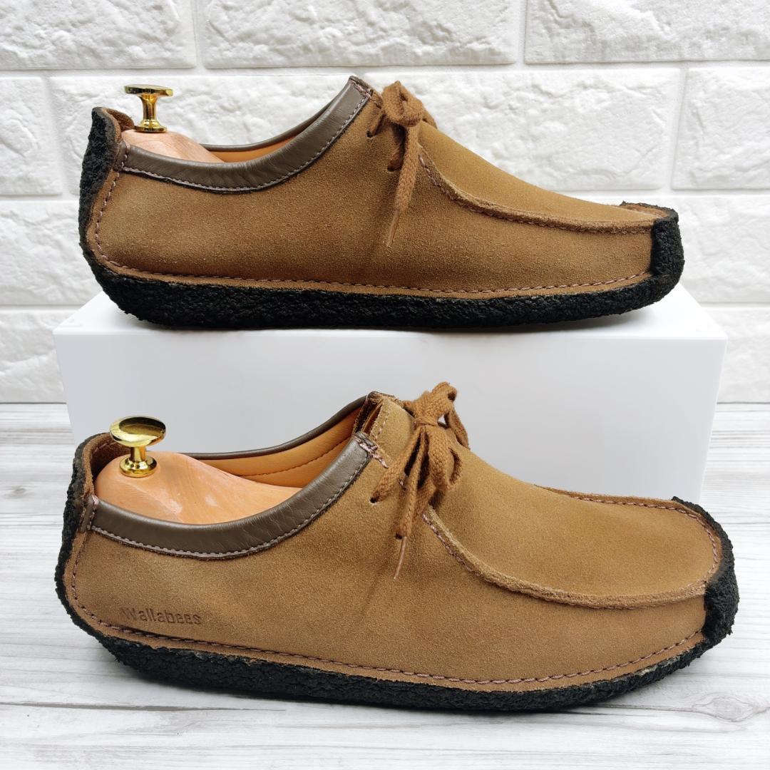 クラークス　オリジナルズ ナタリー スウェード ベージュ UK8