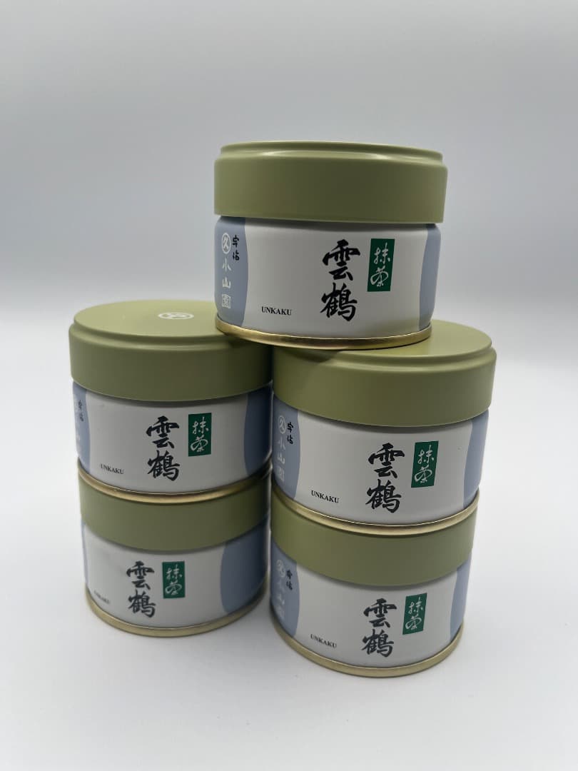 宇治抹茶・雲鶴 40g 宇治 丸久小山園 抹茶 雲鶴 40g 4缶 セット 丸久