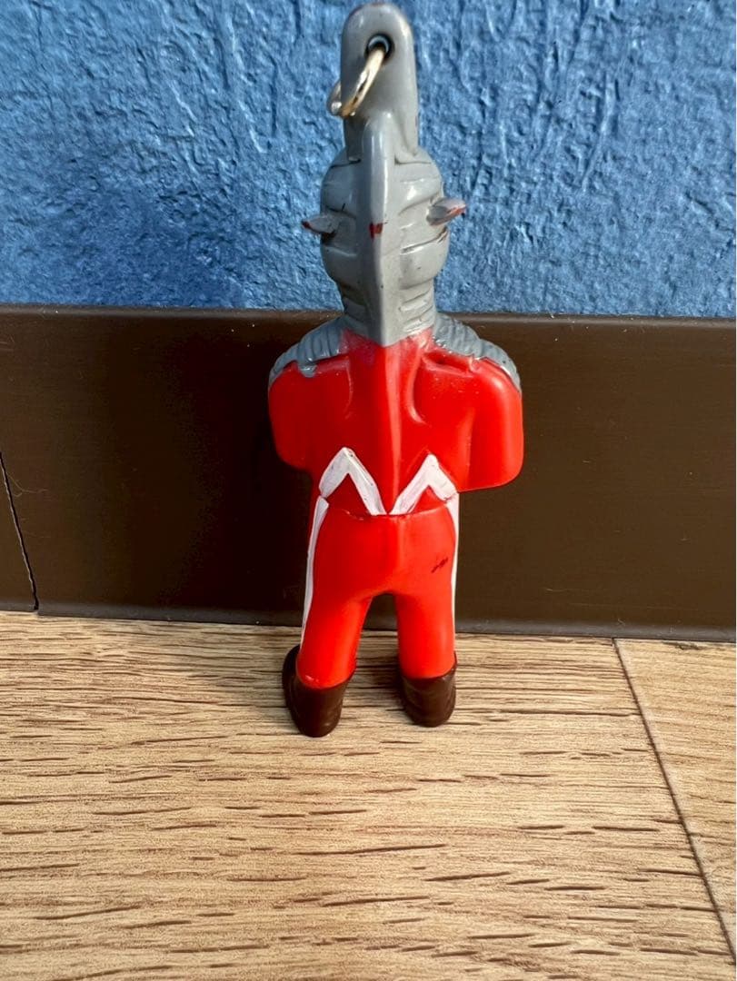 昭和レトロ ウルトラマン ミニソフビ キーホルダー 当時物 フィギュア