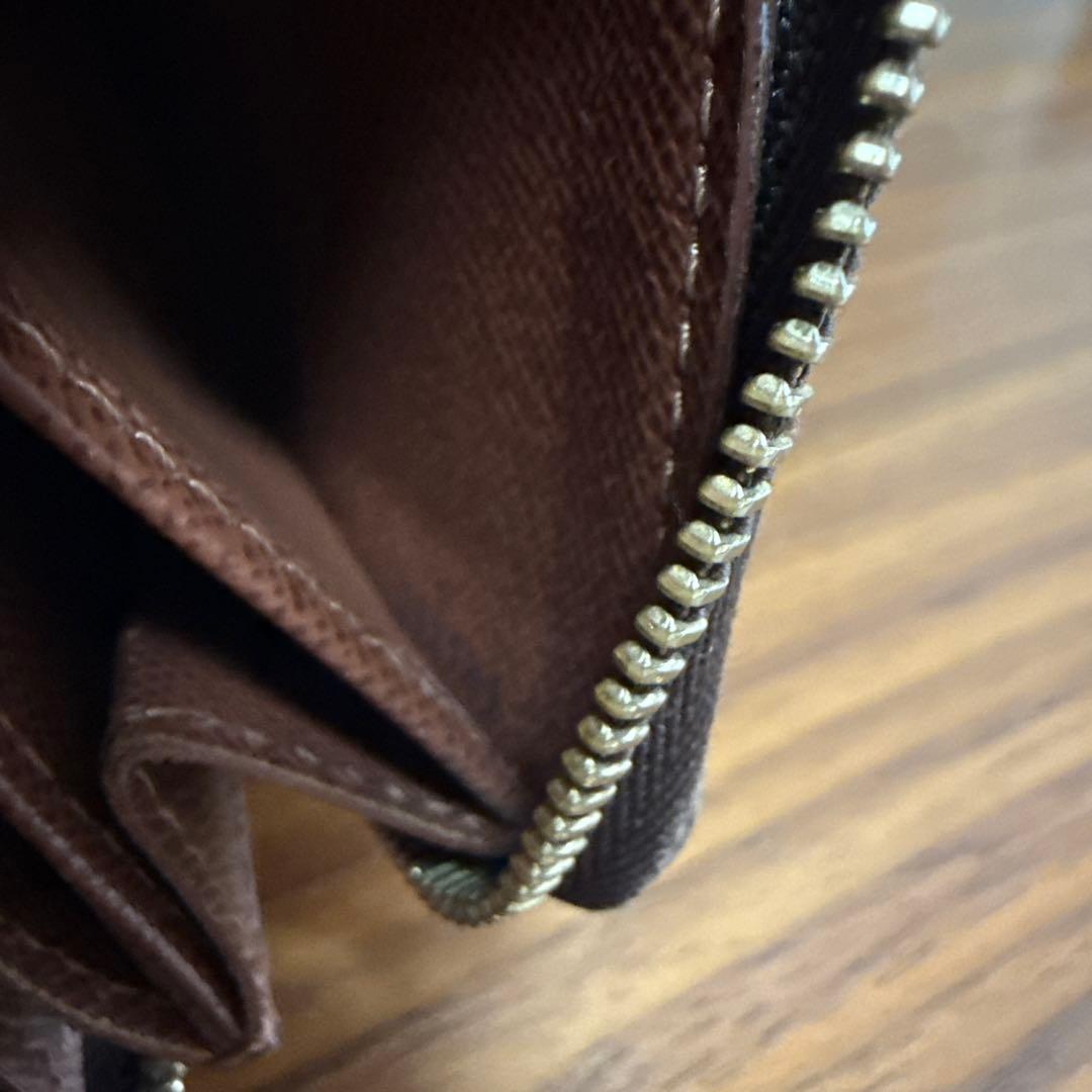 【超美品】ルイヴィトン モノグラム ジッピーパース M60067