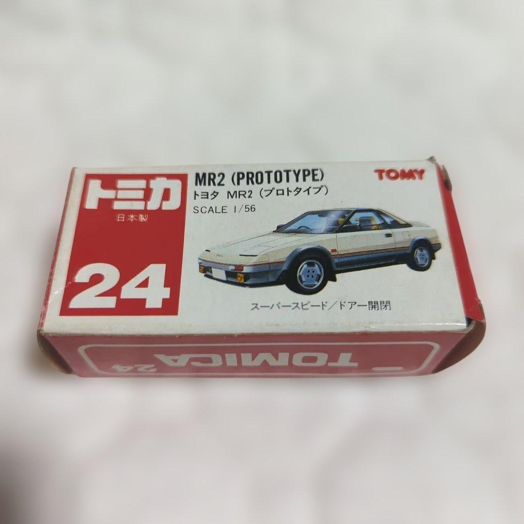 日本製 トミカ 赤箱 MR2 プロトタイプ TOMY NO.24