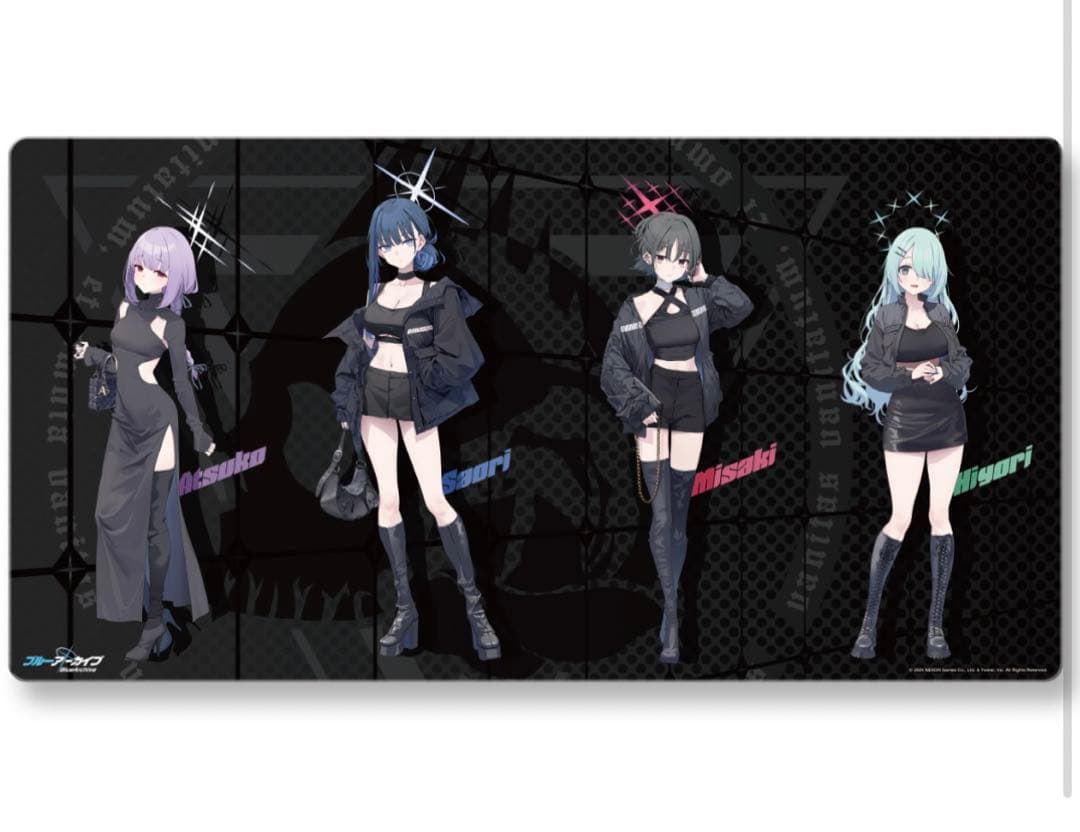 ブルアカアリウススクワッドSheside Outsideプレイマット