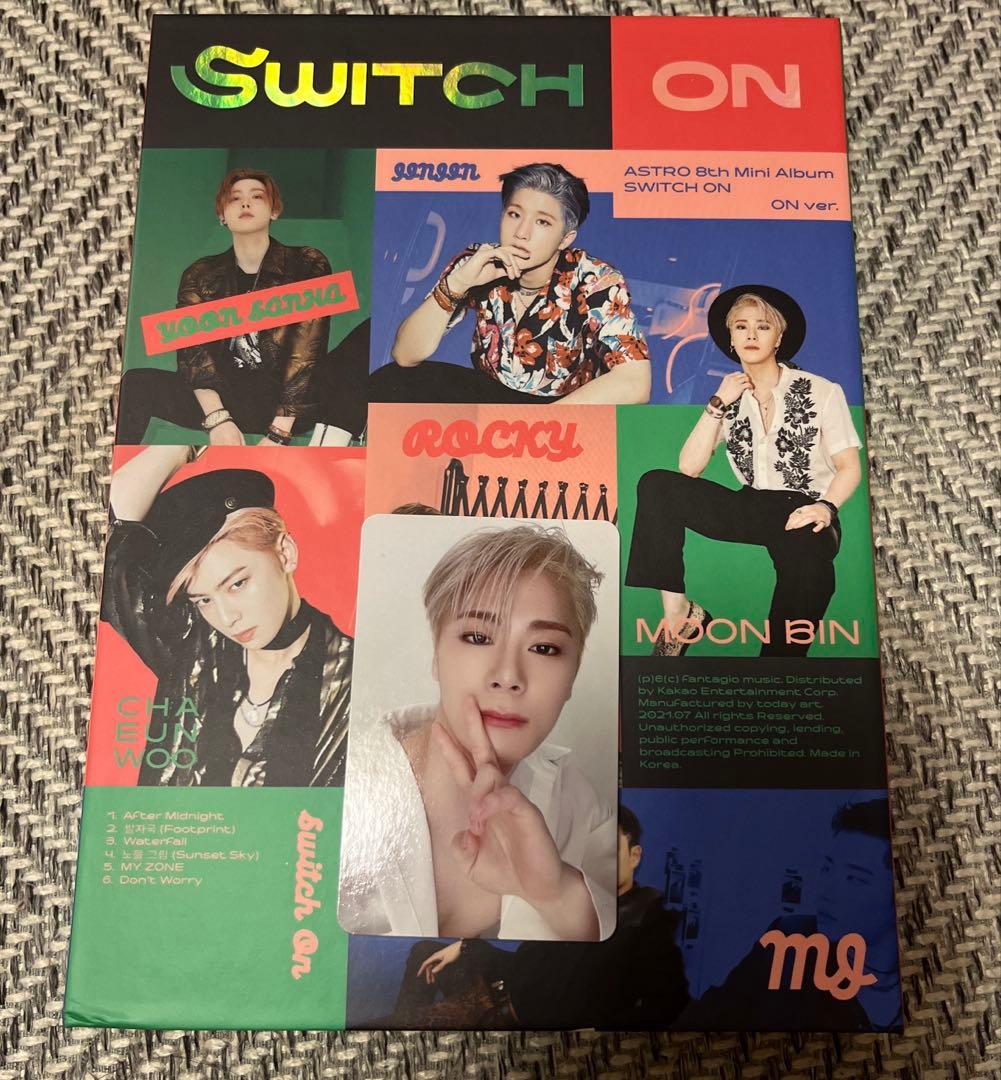 ASTRO All yours 6人サイン付きムンビントレカセット① 𝙊𝙉𝙀𝘿𝘼𝙔