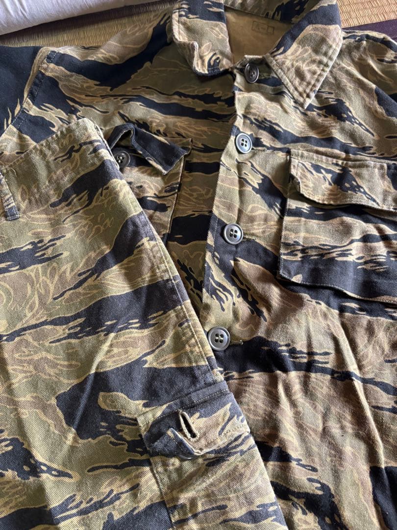 大阪MASH製 ゴールドタイガーストライプ迷彩服 中古 A-L - メルカリ