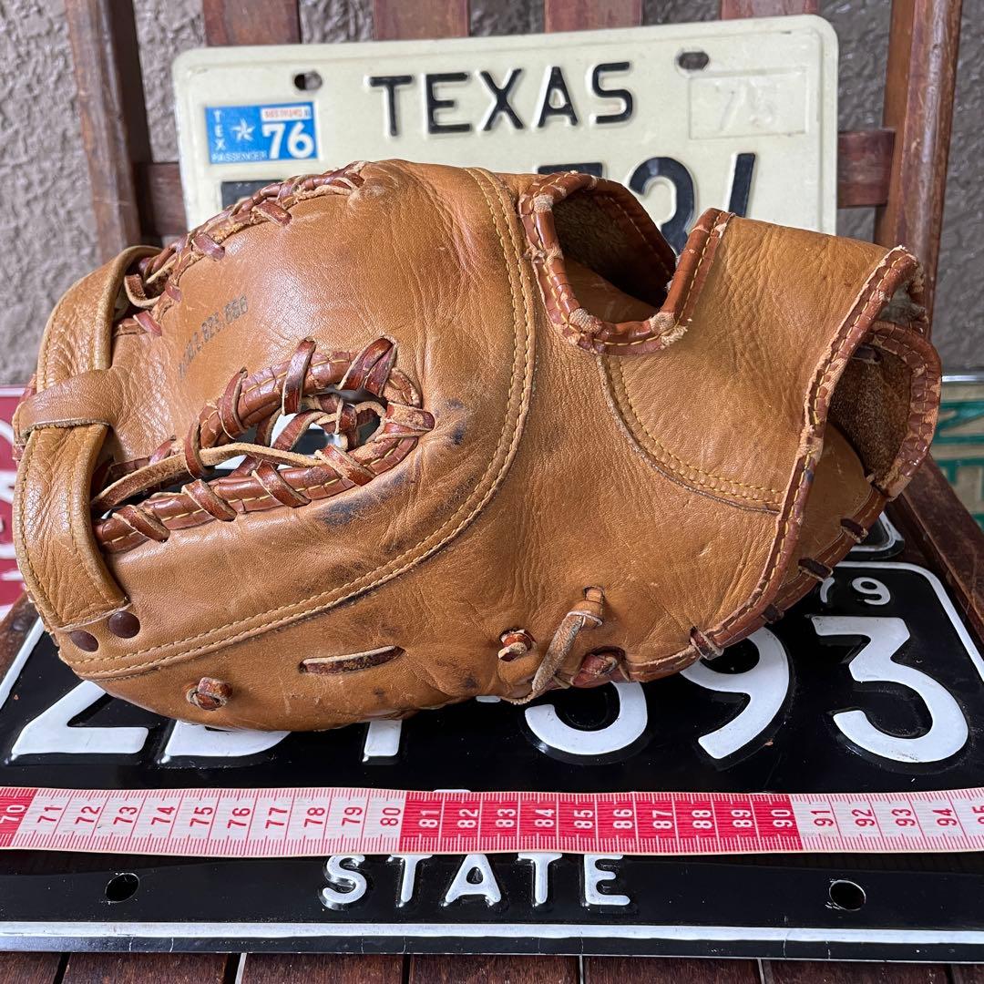 貴重！40's〜50's OLDアメリカアンティーク野球グローブ本革USAレザー