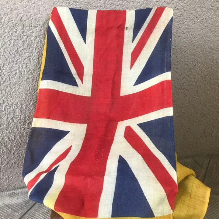 レア！20's～30’s 実物イギリスアンティーク軍関連旗フラッグ英国ミリタリー