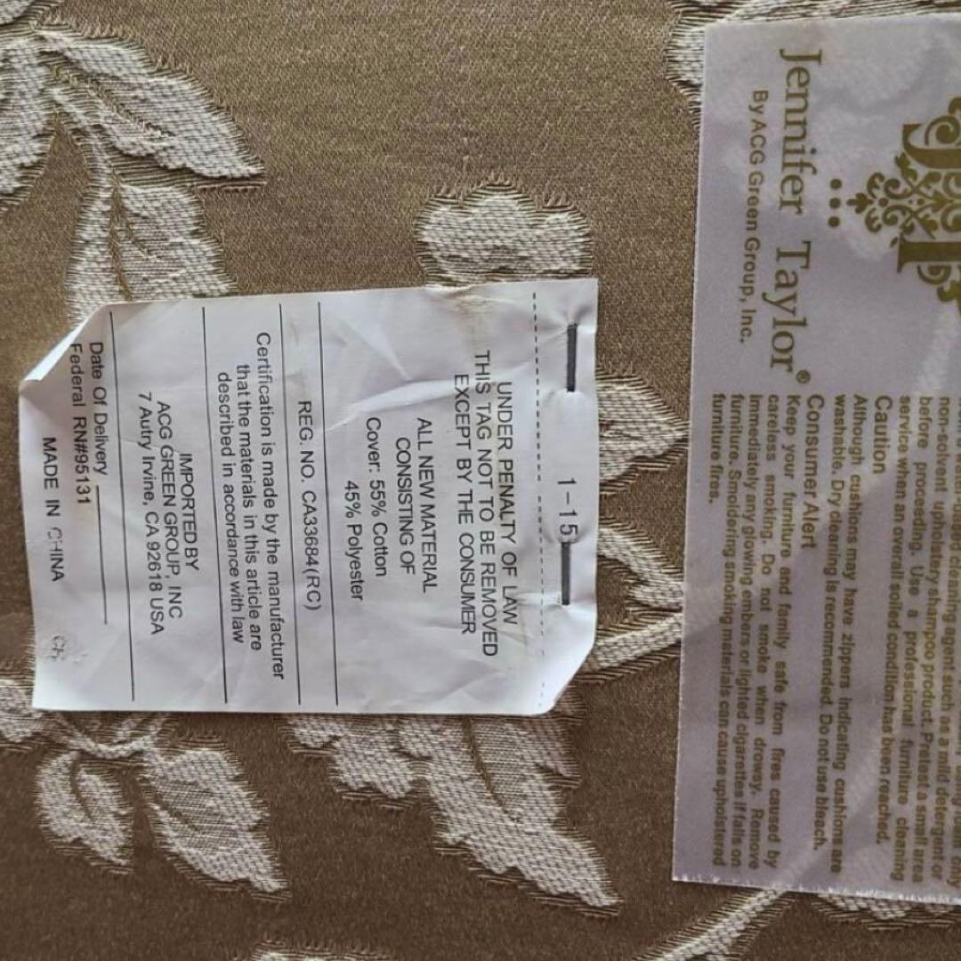 ジェニファーテイラー スツール 丸型 オットマン　 スツール Heirloom