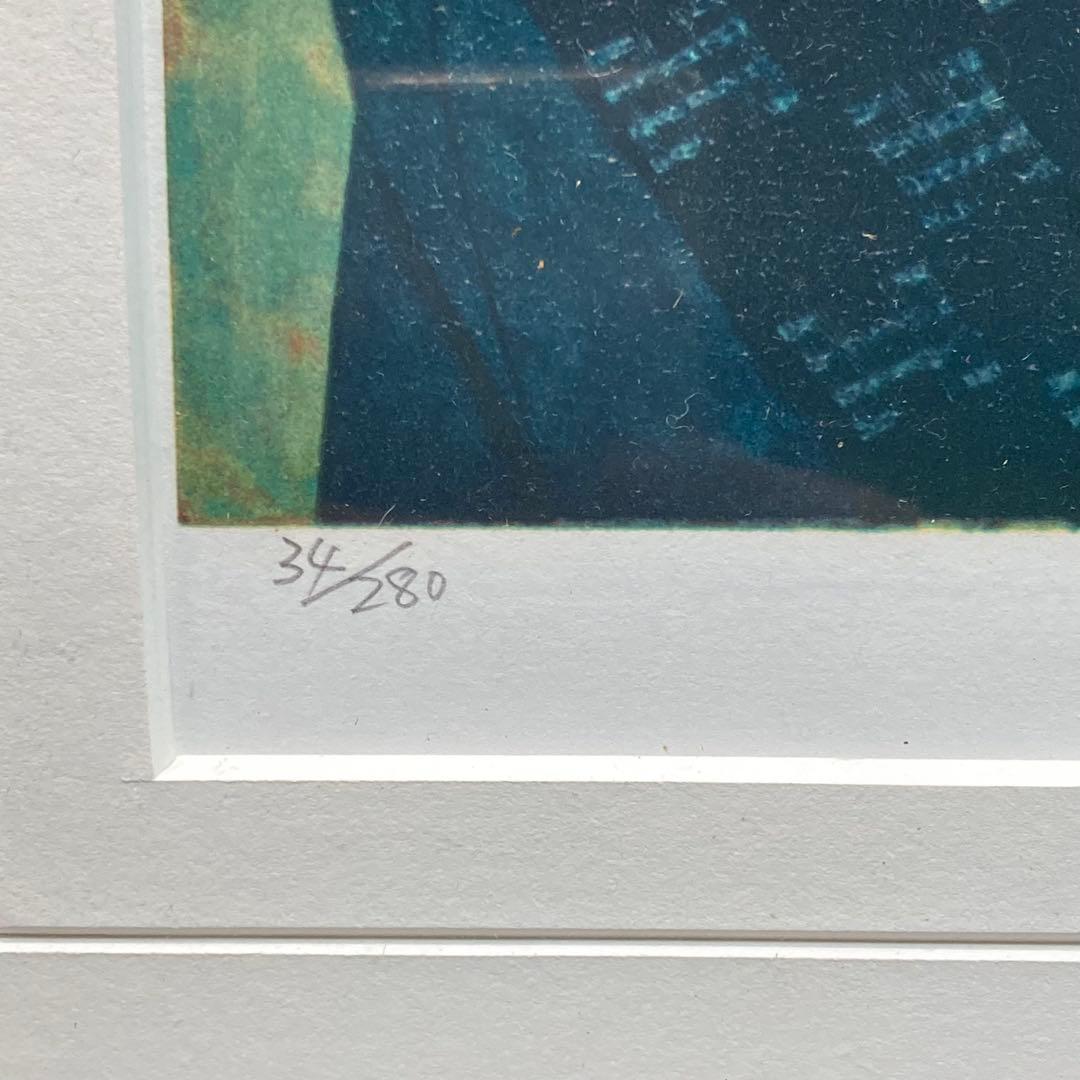 《森田曠平》遠い日 リトグラフ エスタンプ 34/280 本人押印有