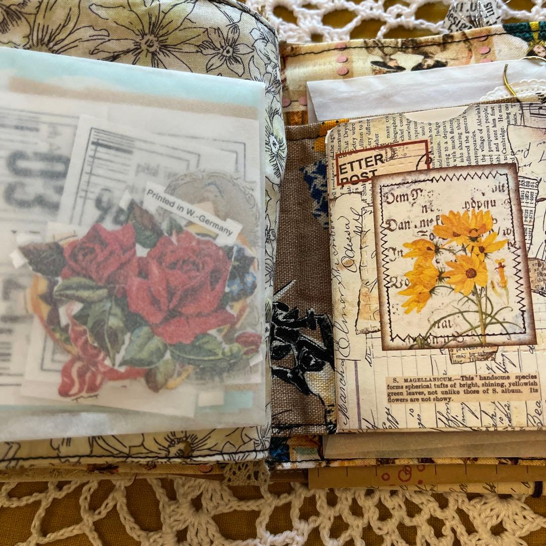 ファブリックジャンクジャーナル＊ヴィンテージ調 【一名様限定】