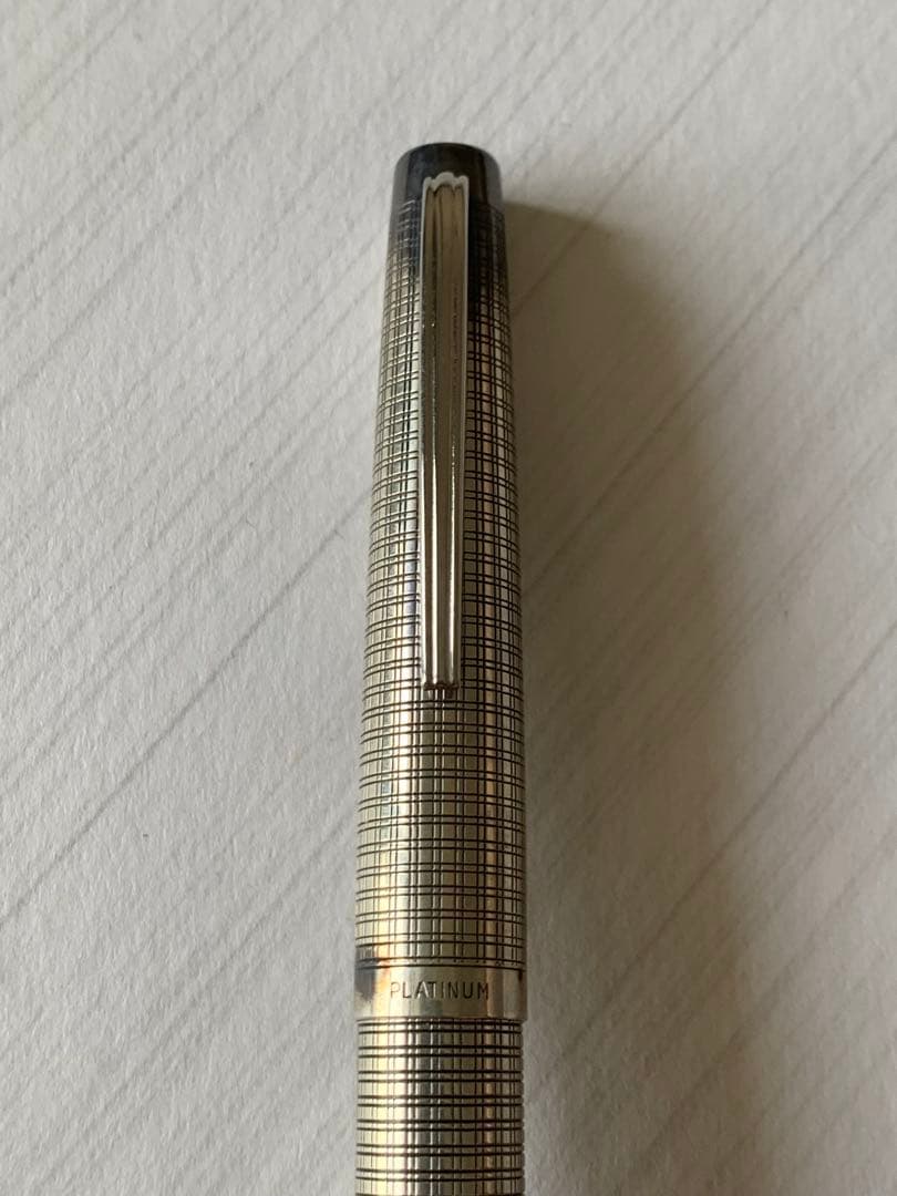 PLATINUM（プラチナ） スターリングシルバー 万年筆 18K ペン先