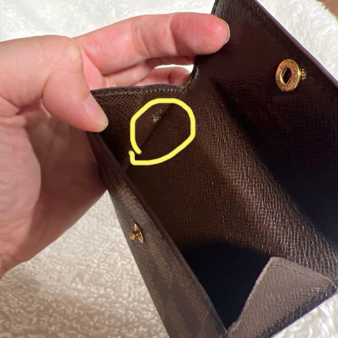 ルイヴィトン ダミエ ラドロー ケース ミニ財布