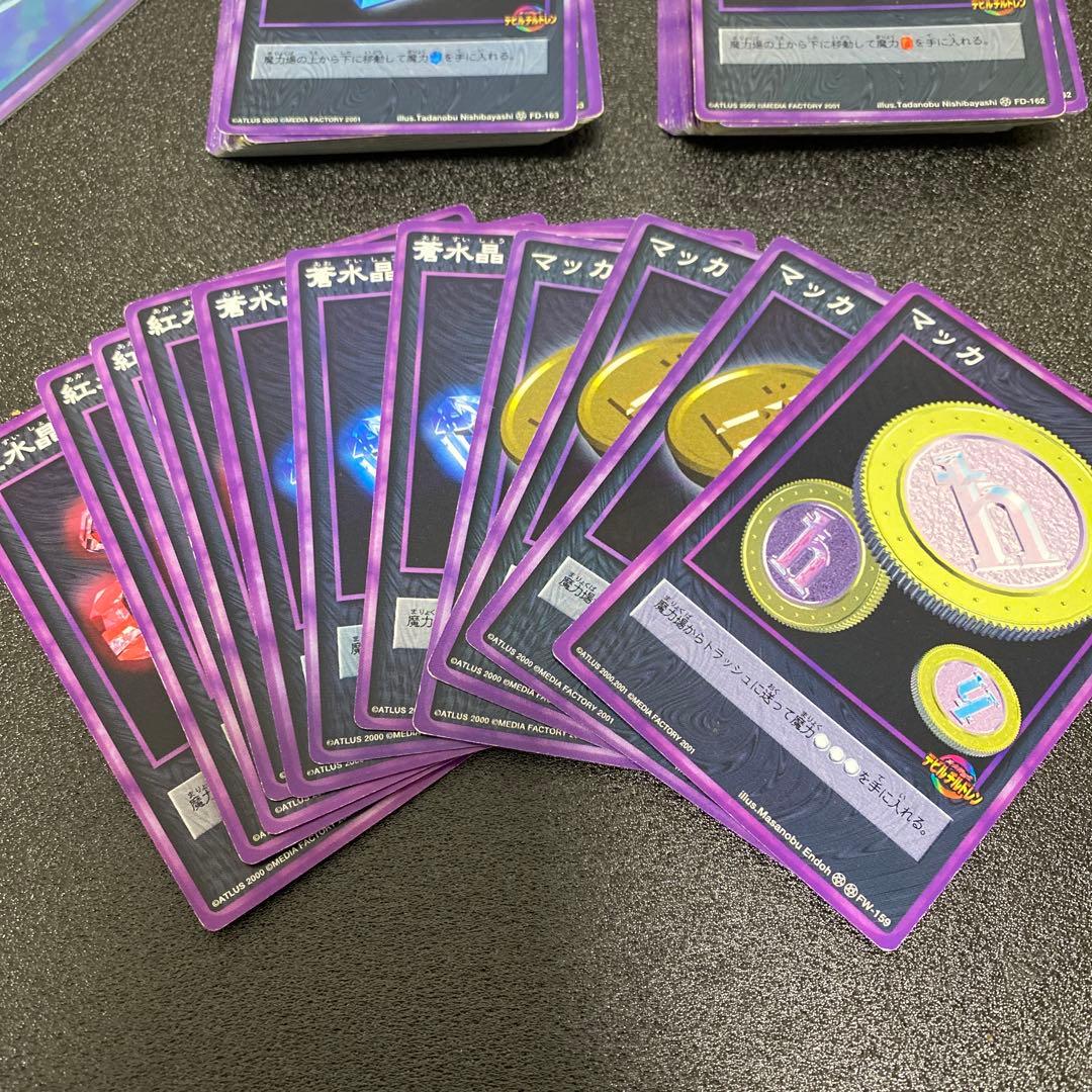 希少デビチルまとめ売り④未開封1～4弾×5パック・中古バインダー＆デッキケース他