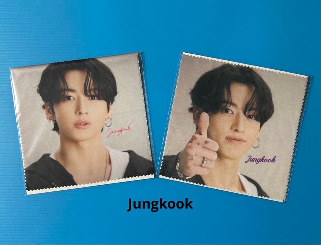 BTS Jungkook クリーニングクロス(メガネ拭き)2点セット
