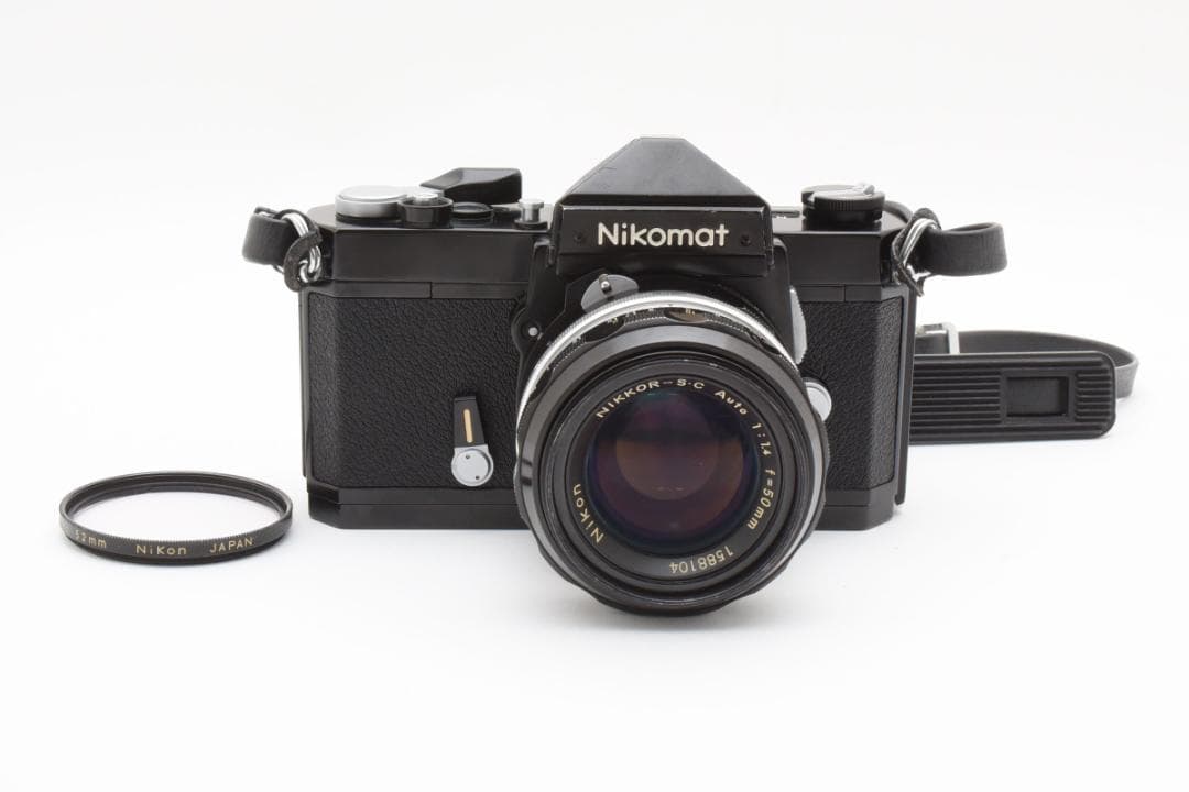 良品 Nikomat FTN＋50mm f1.4 純正ストラップ・フィルター付 良品 Nikomat FTN＋50mm f1.4 純正ストラップ・フィルター付 - メルカリ