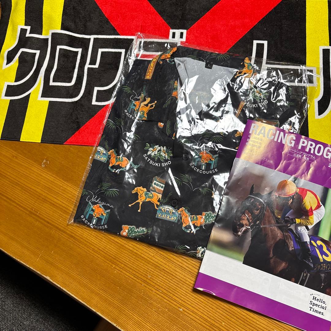 お値下げ❗️JRA 皐月賞　ウェルカムチャンス　アロハシャツ　特別賞