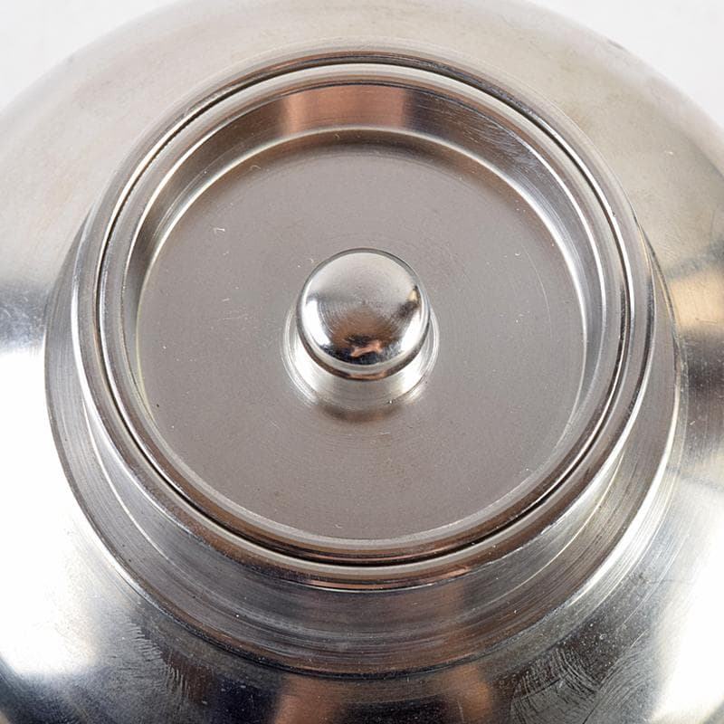 煎茶道具 浪華錫半造 上錫製 茶壷 茶心壷 約644g 共箱 M R8521 - メルカリ