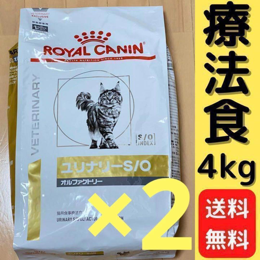 4kg×2袋ROYAL CANIN 猫用 ユリナリーS/O オルファクトリー