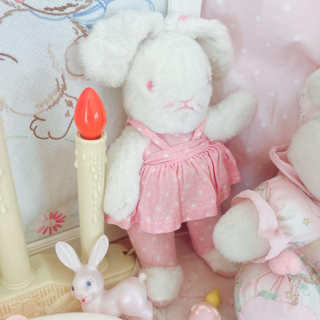 ヴィンテージ ぺろりん バニー ぬいぐるみ