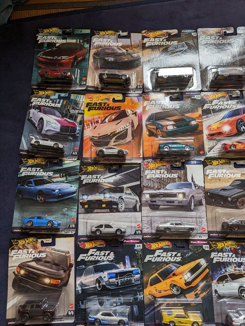 Hot Wheels Fast & Furious 30台セット！①