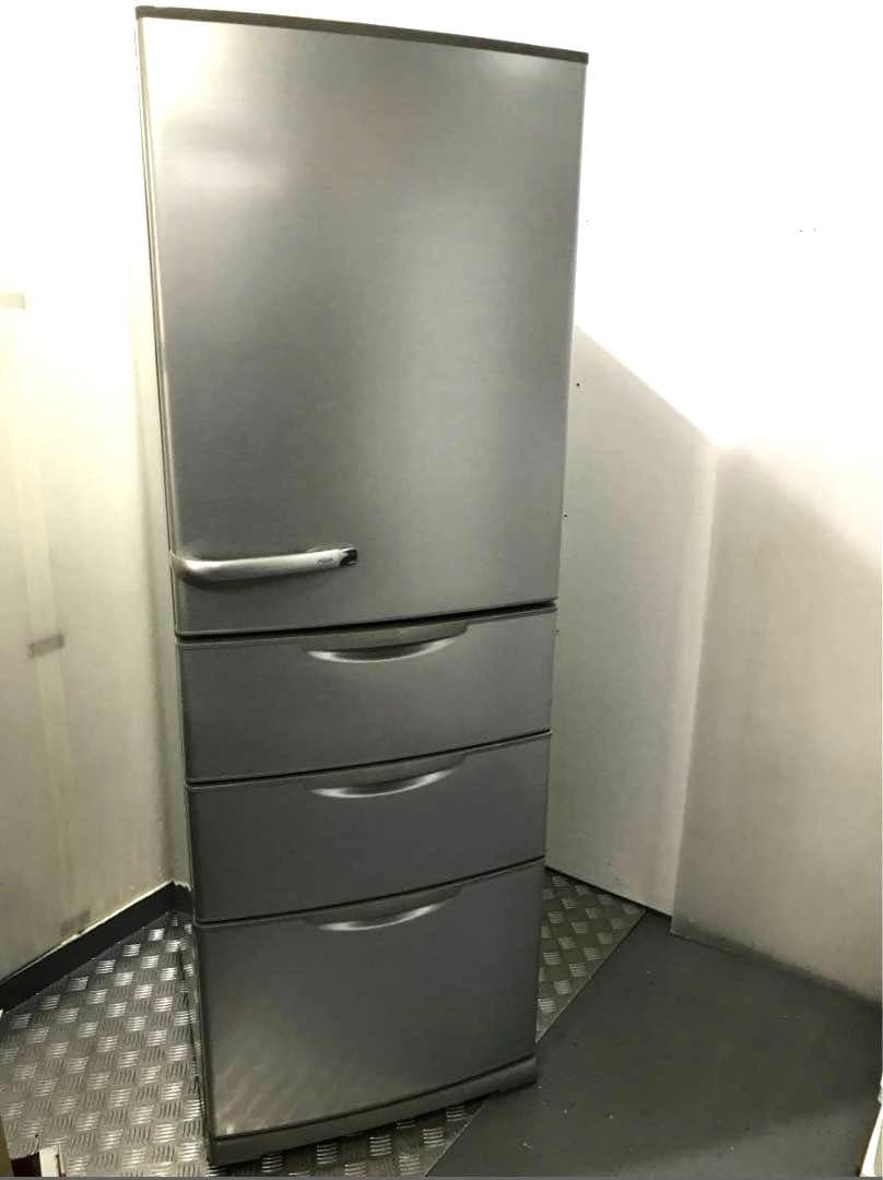 引取歓迎AQUA★4ドア 冷凍 冷蔵庫　AQR-361B 355L★右開き