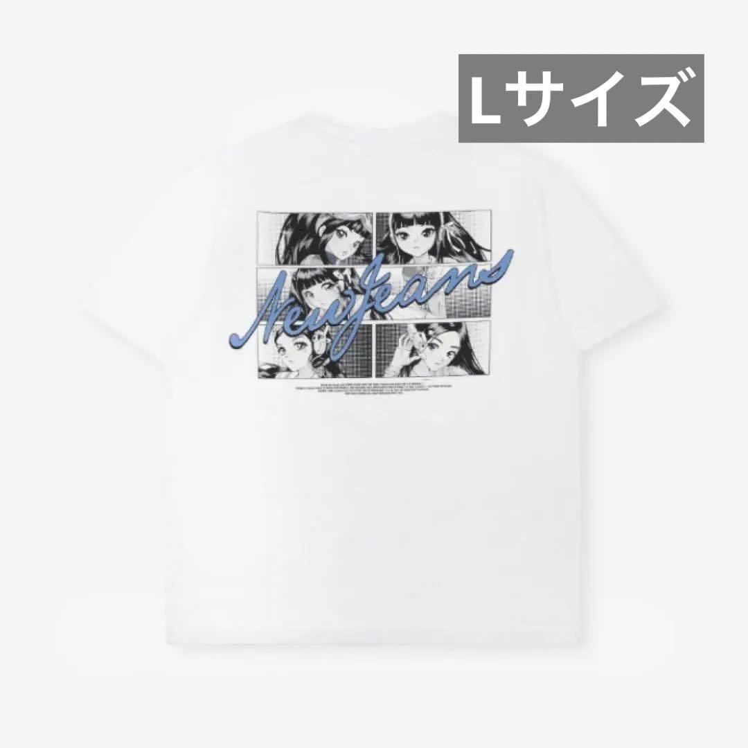 新品未開封☆newjeans Tシャツ NJ Get Up 白 Lサイズ - メルカリ