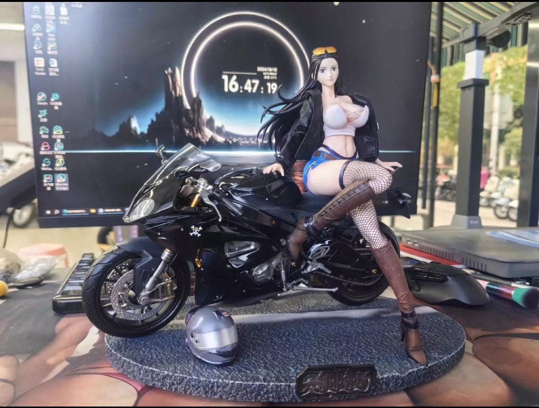 ワンピース　HUBEN ボア・ハンコック　ガレージキット　フィギュア